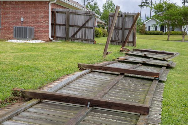 Broken Fence Repair Service