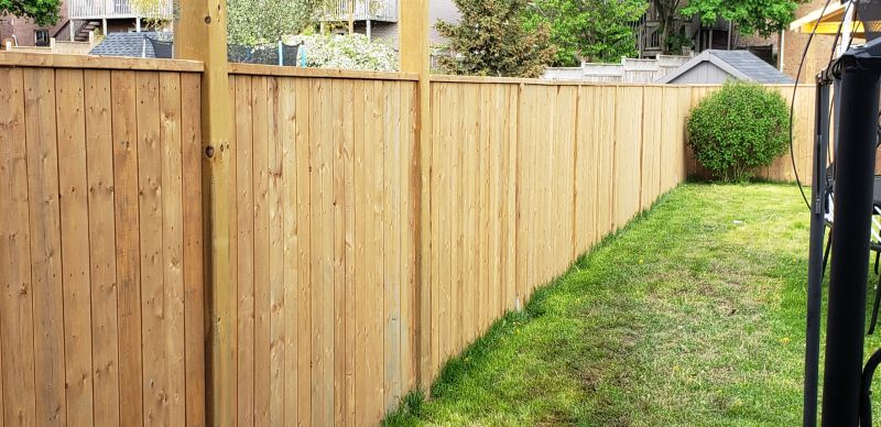 Finished Privacy Fences